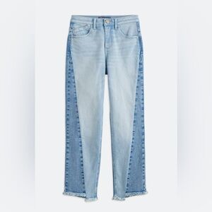 DEMOCRACY Ab Solution High Rise Straight Leg Jean